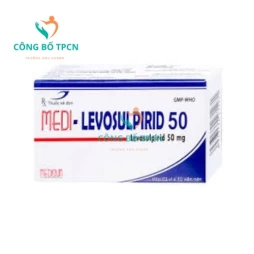 Medi-Levosulpirid 50mg Medisun - Ðiều trị tâm thần phân liệt